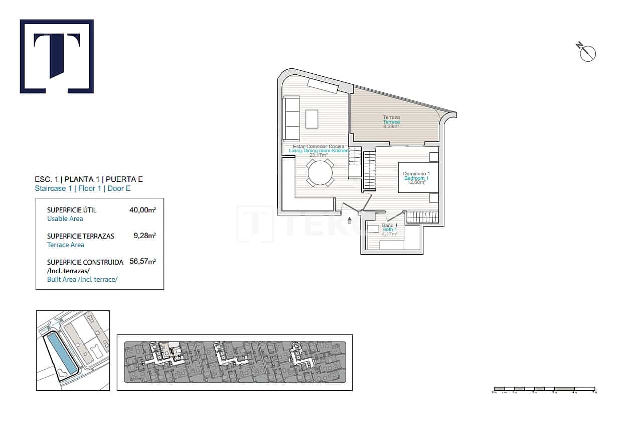 1 Zimmer Wohnung zu verkaufen in La Villajoyosa / Vila Joiosa mit Pool - 285.000 € (Ref: 9554286)