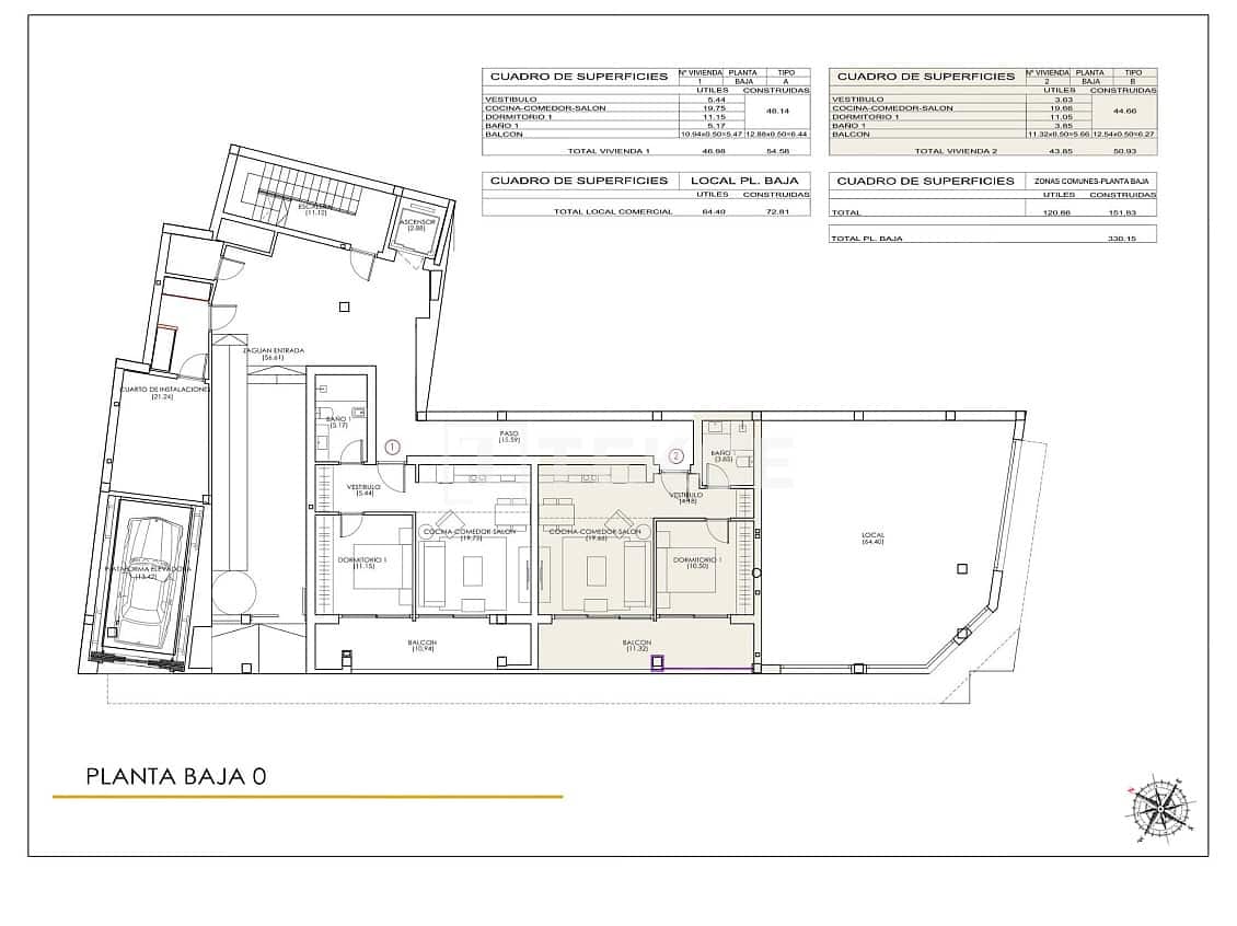 1 soverom Leilighet til salgs i Torrevieja - € 195 000 (Ref: 9557434)