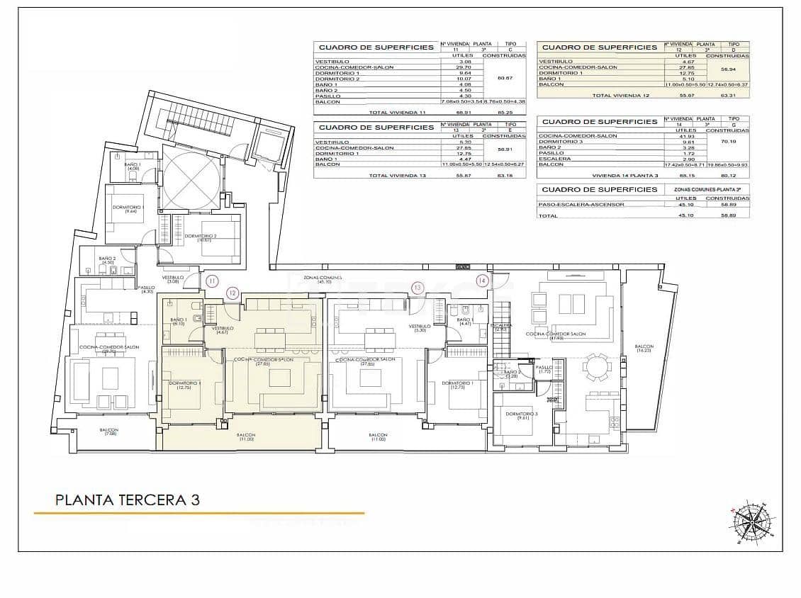 2 camera da letto Appartamento in vendita in Torrevieja - 310.000 € (Rif: 9557437)