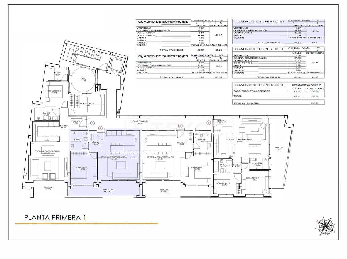 2 camera da letto Appartamento in vendita in Torrevieja - 310.000 € (Rif: 9557437)