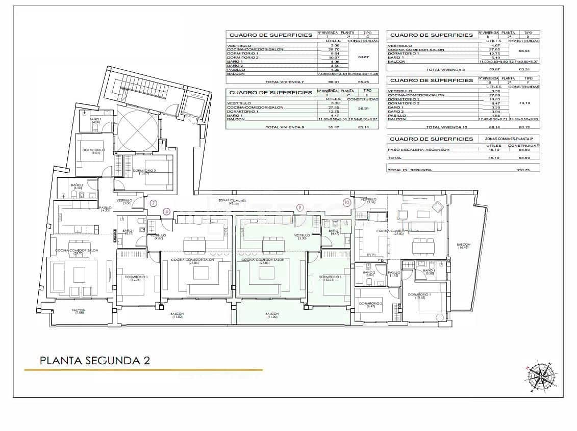 3 slaapkamer Flat te koop in Torrevieja - € 495.000 (Ref: 9557438)