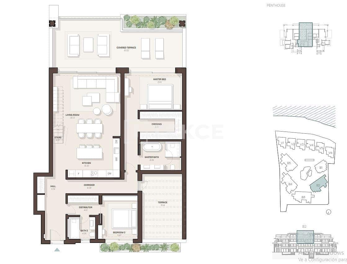 2 sypialnia Mieszkanie na sprzedaż w Estepona z basenem - 3 950 000 € (Ref: 9564115)