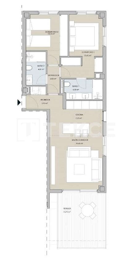 2 Zimmer Wohnung zu verkaufen in Torremolinos mit Pool - 504.000 € (Ref: 9564117)