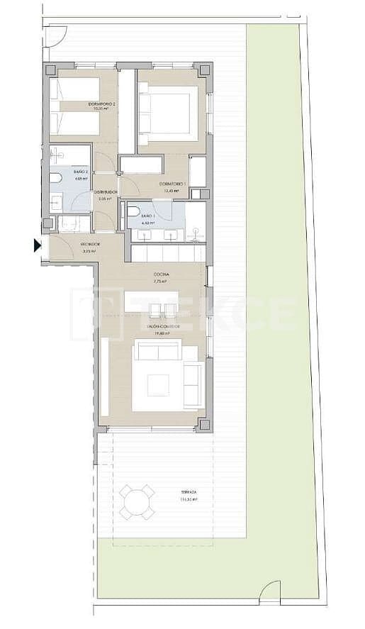 2 Zimmer Wohnung zu verkaufen in Torremolinos mit Pool - 504.000 € (Ref: 9564117)