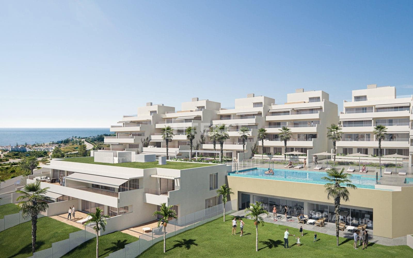 1 soveværelse Lejlighed til salg i Estepona med swimmingpool - € 330.000 (Ref: 9564119)