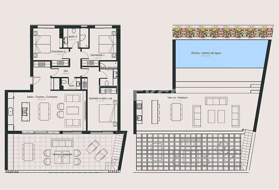 2 chambre Appartement à vendre à Los Arqueros avec piscine - 990 000 € (Ref: 9570264)
