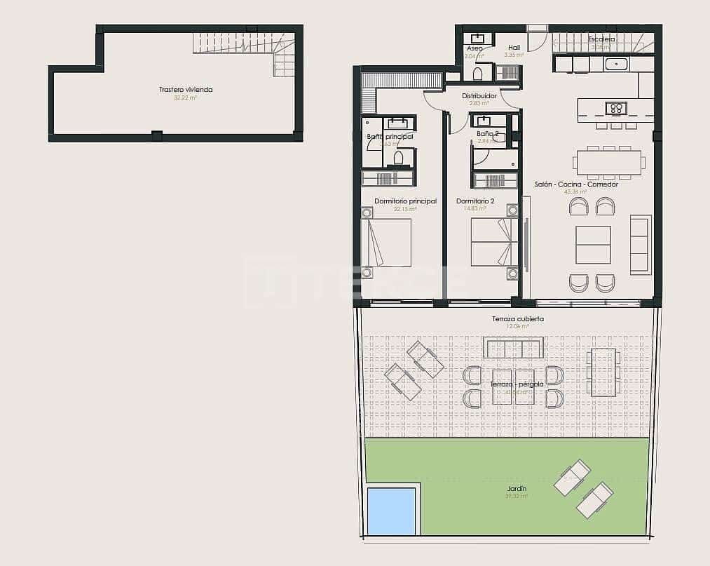 3 Zimmer Wohnung zu verkaufen in Los Arqueros mit Pool - 1.395.000 € (Ref: 9570269)