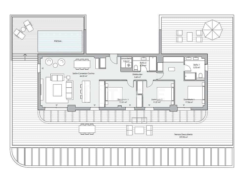 3 Zimmer Wohnung zu verkaufen in El Paraiso mit Pool - 920.000 € (Ref: 9570273)