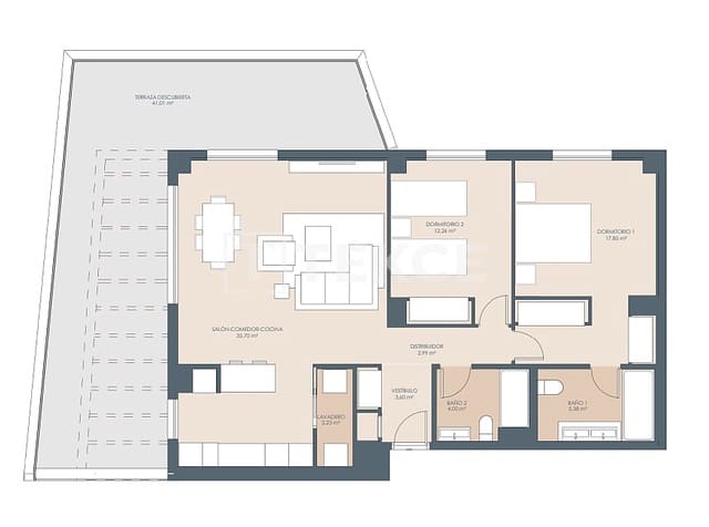 2 sovrum Lägenhet till salu i Estepona med pool - 537 000 € (Ref: 9573463)