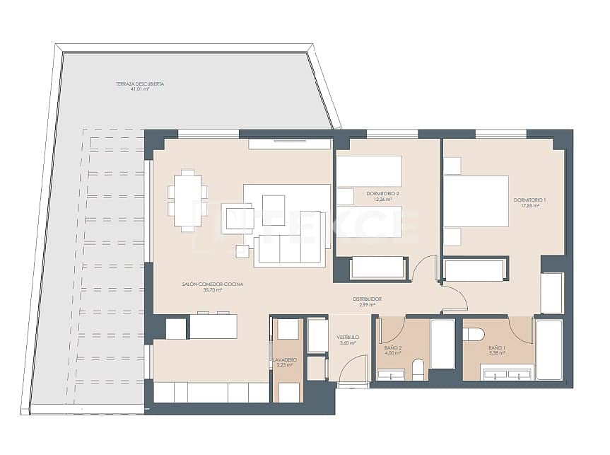 3 quarto Apartamento para venda em Estepona com piscina - 608 000 € (Ref: 9573464)