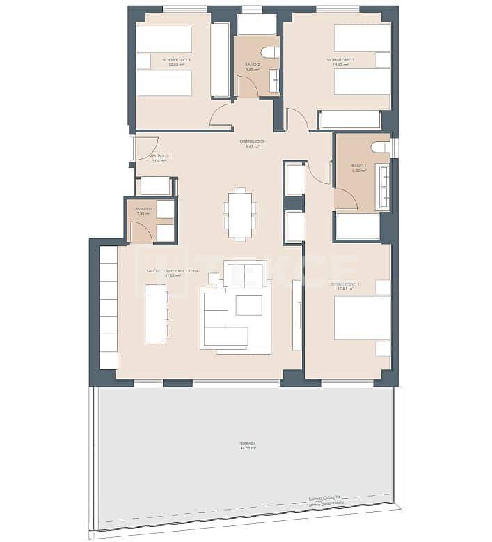 3 slaapkamer Flat te koop in Estepona met zwembad - € 610.000 (Ref: 9573465)