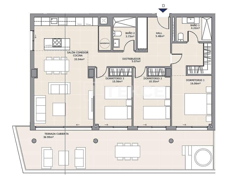 3 sovrum Lägenhet till salu i Fuengirola med pool - 710 000 € (Ref: 9590399)