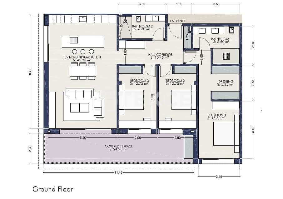 3 chambre Appartement à vendre à San Pedro de Alcantara - 779 000 € (Ref: 9590404)