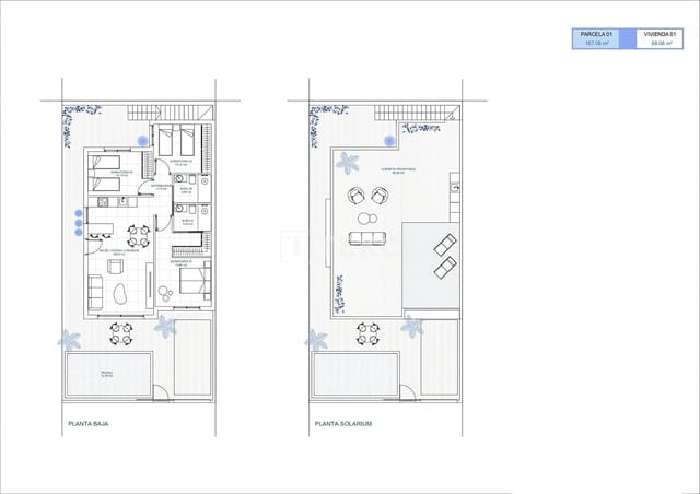 3 quarto Moradia para venda em Torre-Pacheco com piscina - 260 000 € (Ref: 9590406)