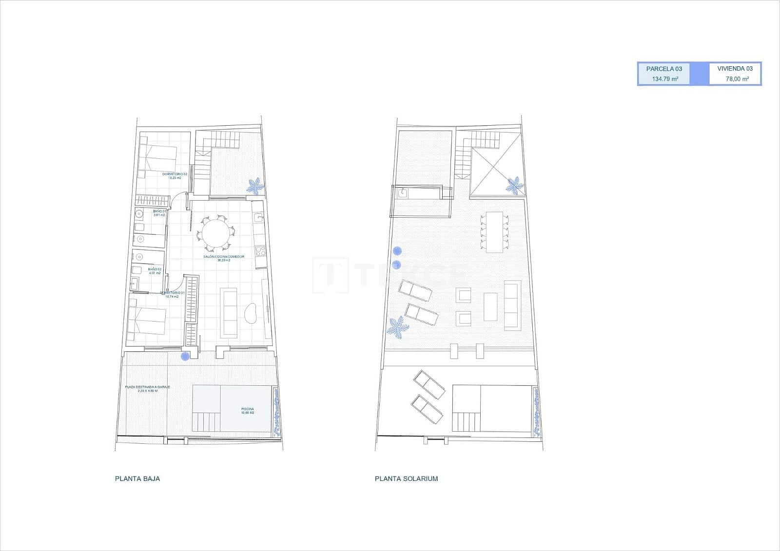 Chalet de 2 habitaciones en Roldan en venta con piscina - 275.000 € (Ref: 9590407)