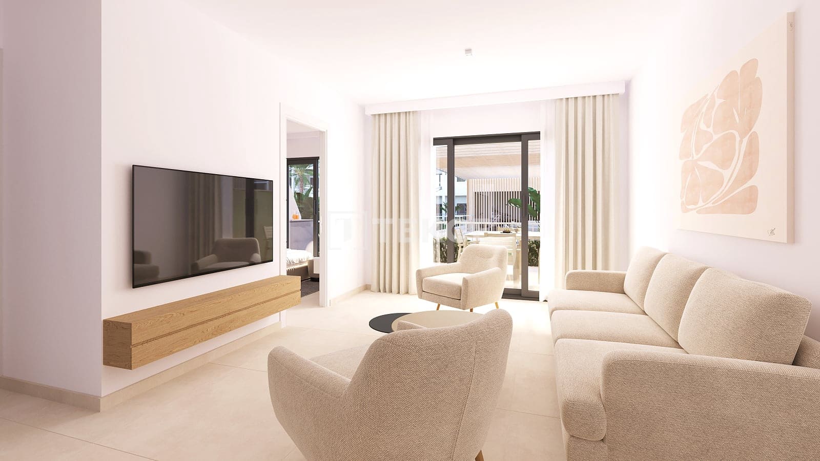 Piso de 3 habitaciones en San Cayetano en venta con piscina - 264.000 € (Ref: 9598431)