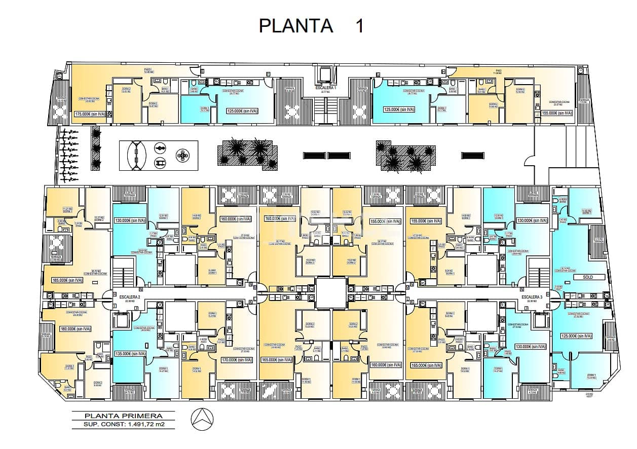 2 chambre Appartement à vendre à San Miguel de Salinas avec piscine - 145 000 € (Ref: 9598436)