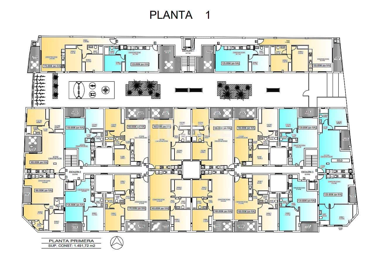 2 chambre Appartement à vendre à San Miguel de Salinas avec piscine - 160 000 € (Ref: 9598438)