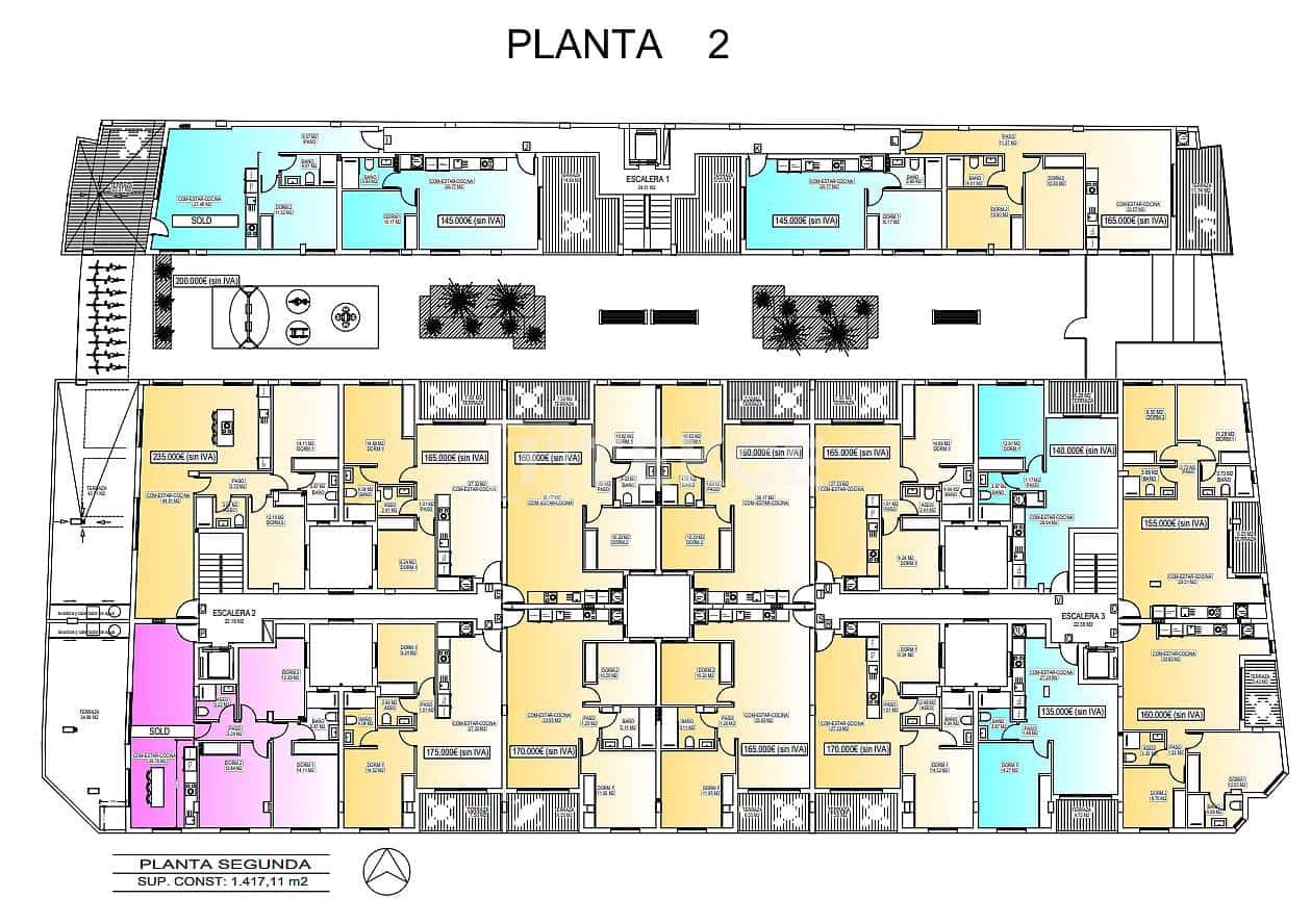 3 chambre Appartement à vendre à San Miguel de Salinas avec piscine - 190 000 € (Ref: 9598439)