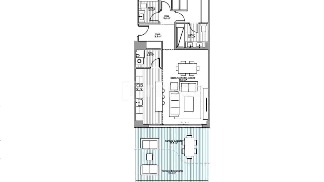 2 soverom Leilighet til salgs i Torremolinos med svømmebasseng - € 691 000 (Ref: 9598441)