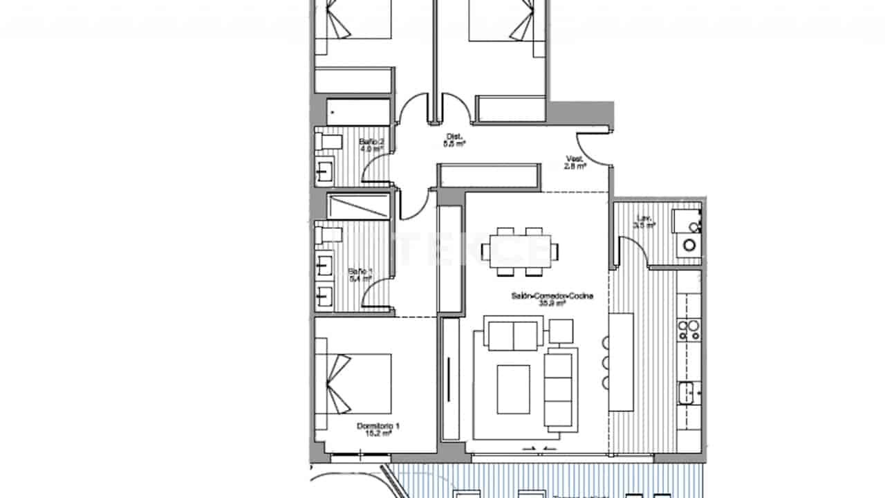 2 soverom Leilighet til salgs i Torremolinos med svømmebasseng - € 691 000 (Ref: 9598441)