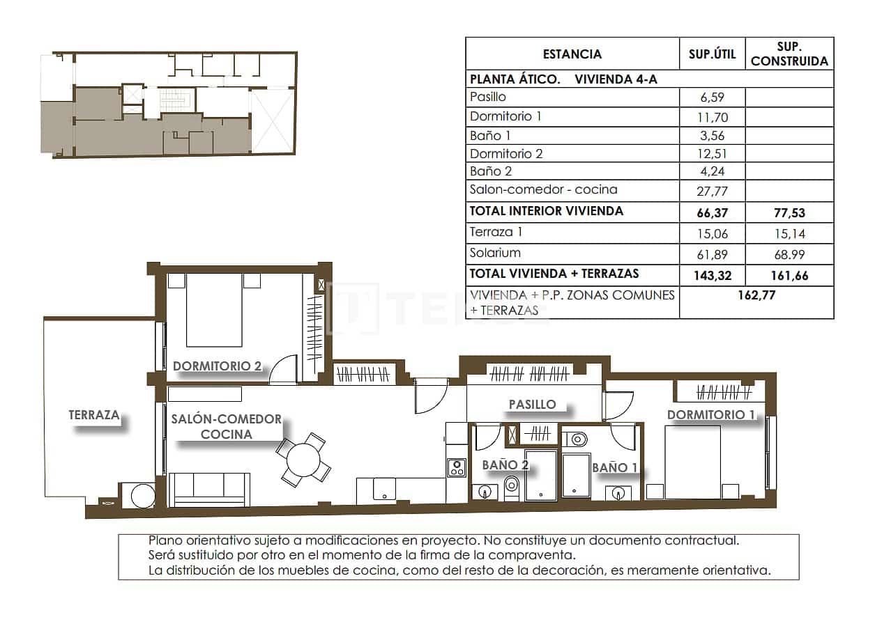 1 bedroom Flat for sale in Torrevieja with pool - € 235,000 (Ref: 9603659)