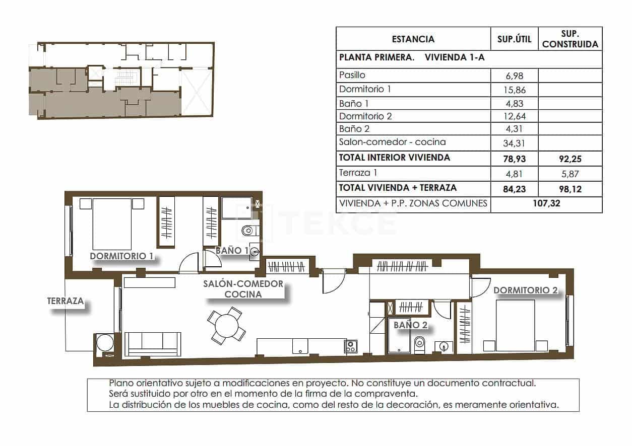 2 chambre Appartement à vendre à Torrevieja avec piscine - 290 000 € (Ref: 9603660)