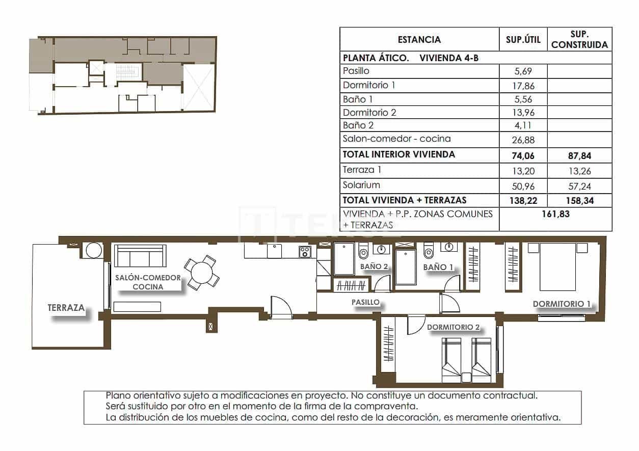 2 sypialnia Mieszkanie na sprzedaż w Torrevieja z basenem - 440 000 € (Ref: 9603661)