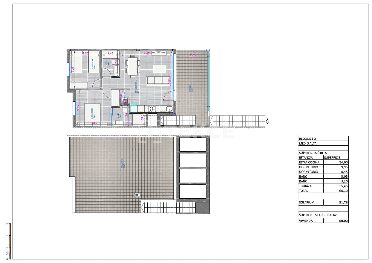 2 soveværelse Lejlighed til salg i Pilar de la Horadada med swimmingpool - € 293.000 (Ref: 9614506)