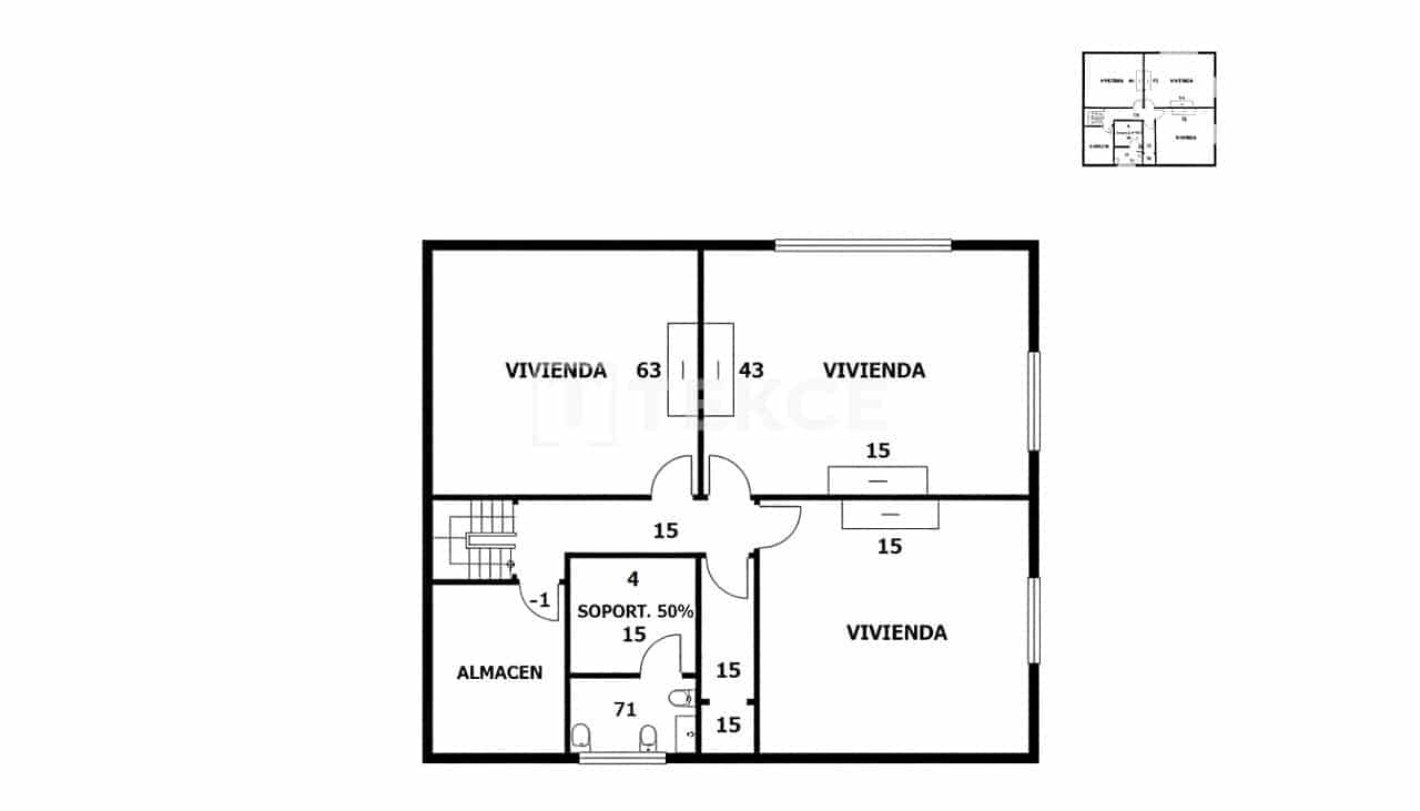 3 soveværelse Villa til salg i Los Altos med swimmingpool - € 650.000 (Ref: 9622256)