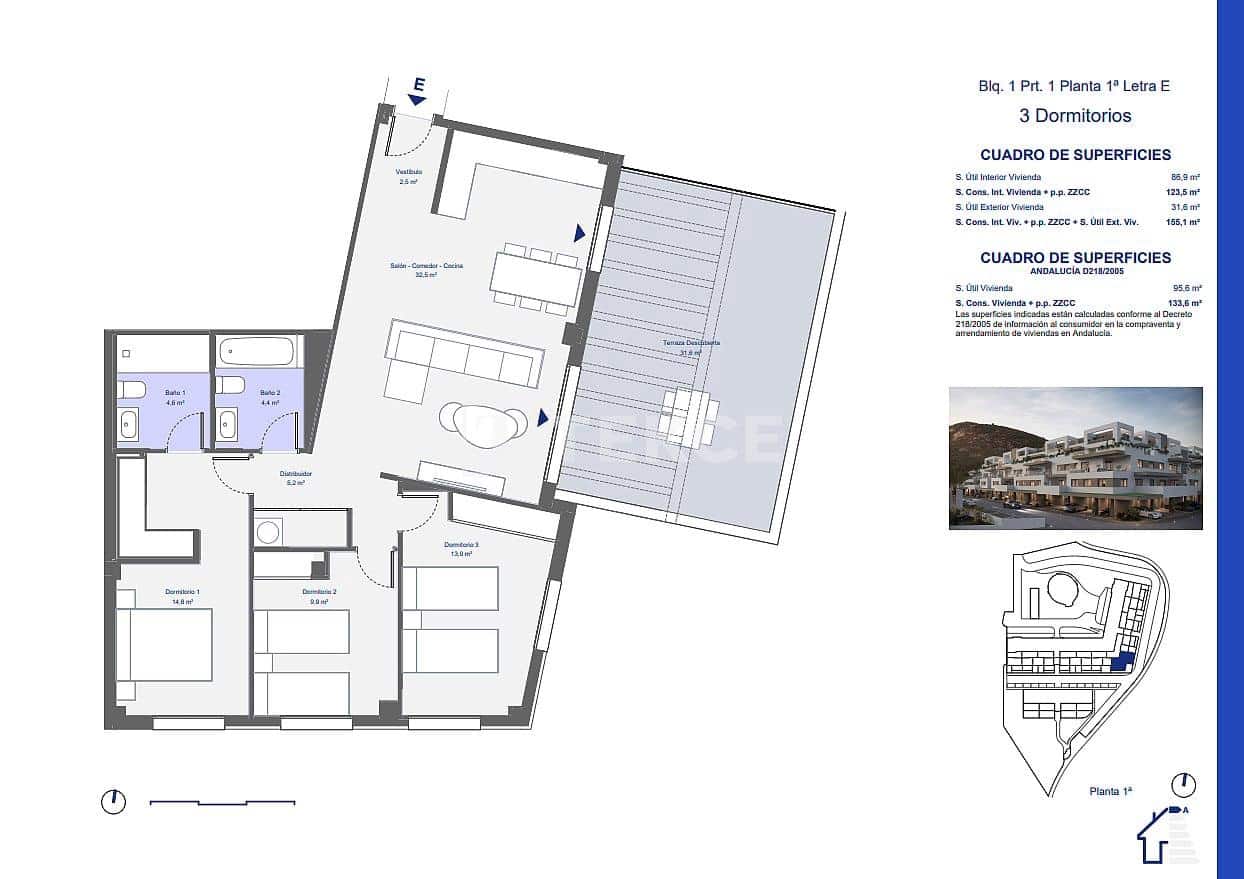 2 bedroom Flat for sale in Pulpi with pool - € 233,000 (Ref: 9629476)