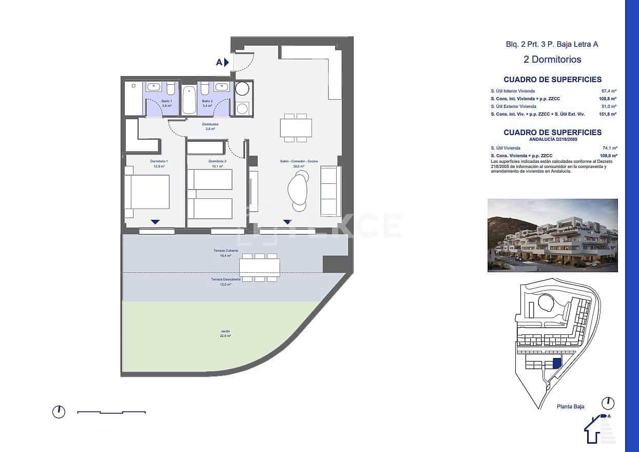 2 bedroom Flat for sale in Pulpi with pool - € 233,000 (Ref: 9629476)