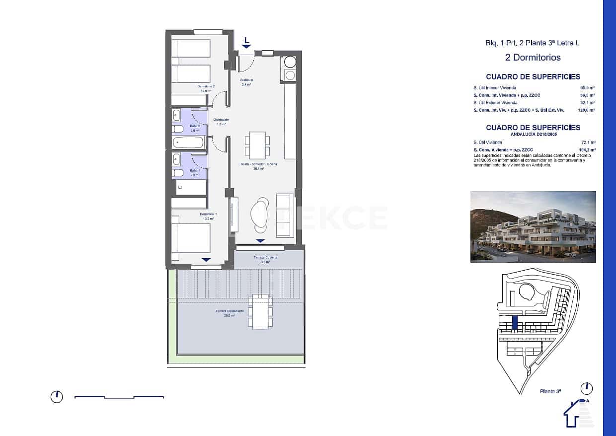 2 bedroom Flat for sale in Pulpi with pool - € 234,000 (Ref: 9629477)
