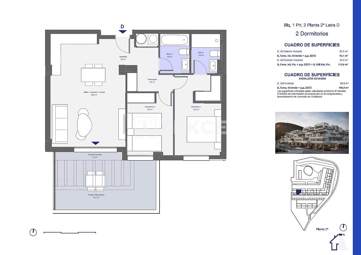 2 bedroom Flat for sale in Pulpi with pool - € 234,000 (Ref: 9629477)