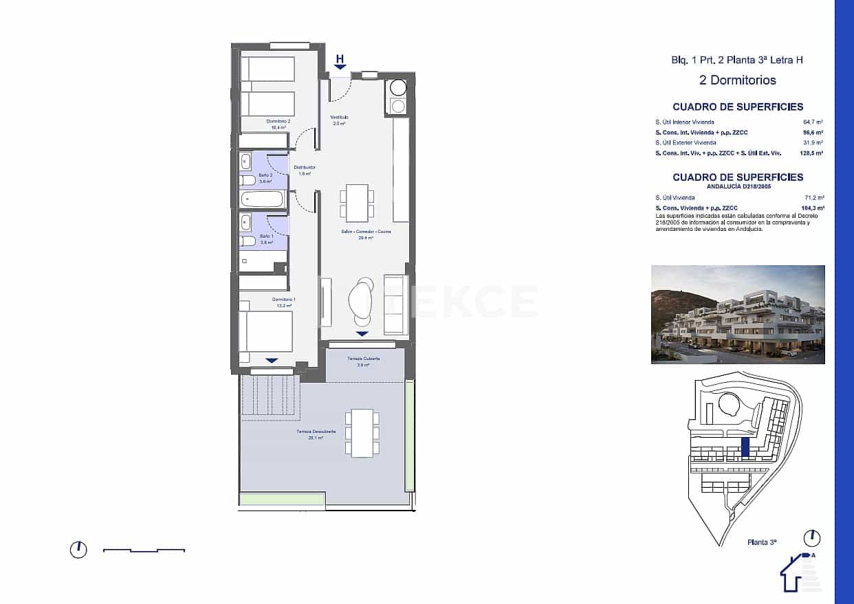 3 bedroom Flat for sale in Pulpi with pool - € 263,000 (Ref: 9629478)