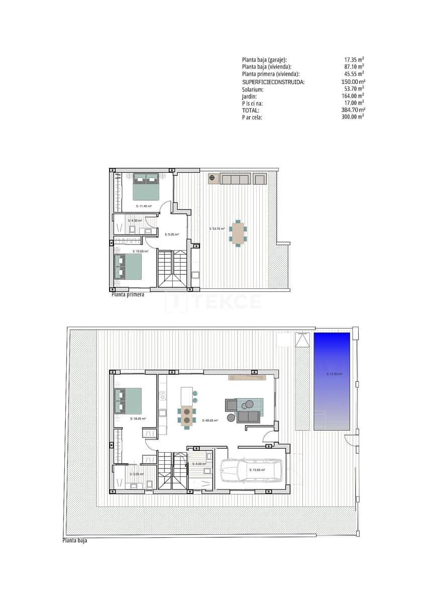 3 sovrum Villa till salu i Los Alcazares med pool - 590 000 € (Ref: 9629479)