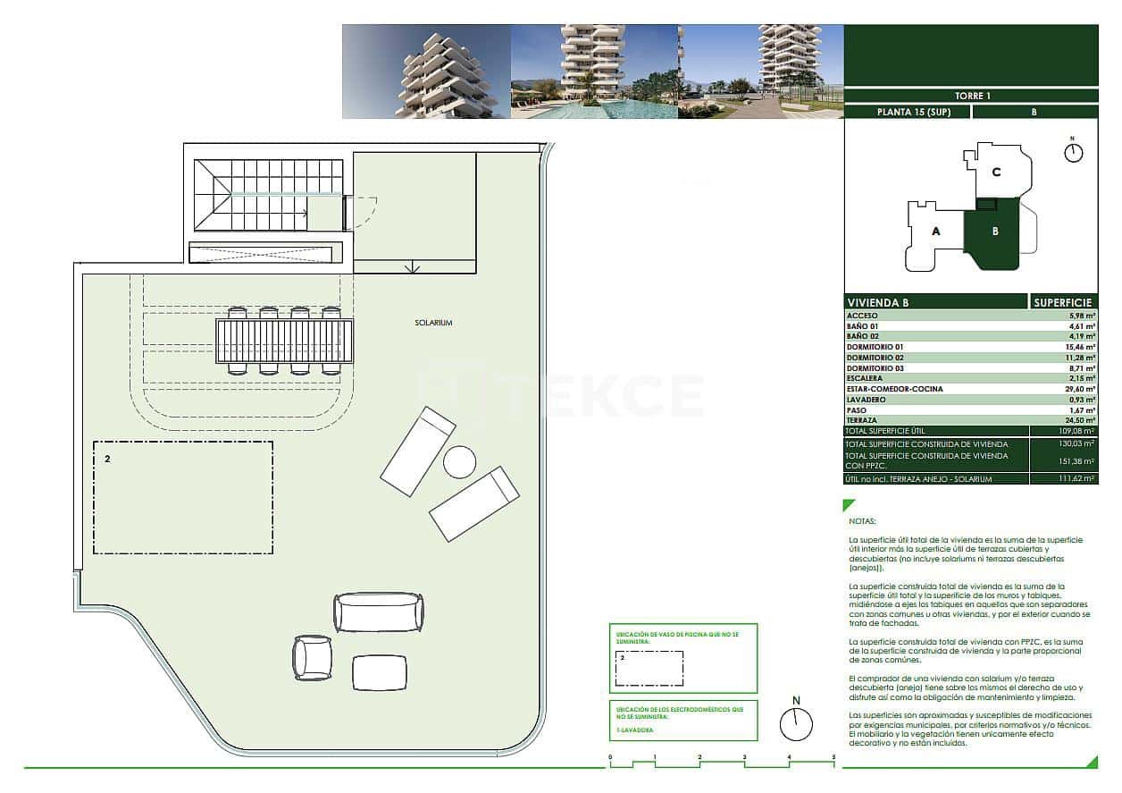 2 soverom Leilighet til salgs i Calpe / Calp med svømmebasseng - € 875 000 (Ref: 9636104)