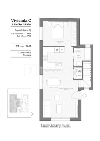 2 slaapkamer Flat te koop in Benejúzar - € 131.000 (Ref: 9643574)