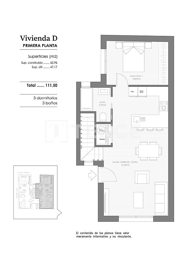 2 slaapkamer Flat te koop in Benejuzar - € 131.000 (Ref: 9643574)