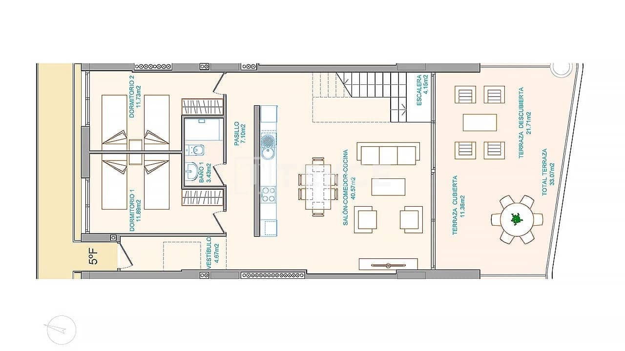 2 Zimmer Wohnung zu verkaufen in Benalmadena mit Pool - 501.000 € (Ref: 9643577)