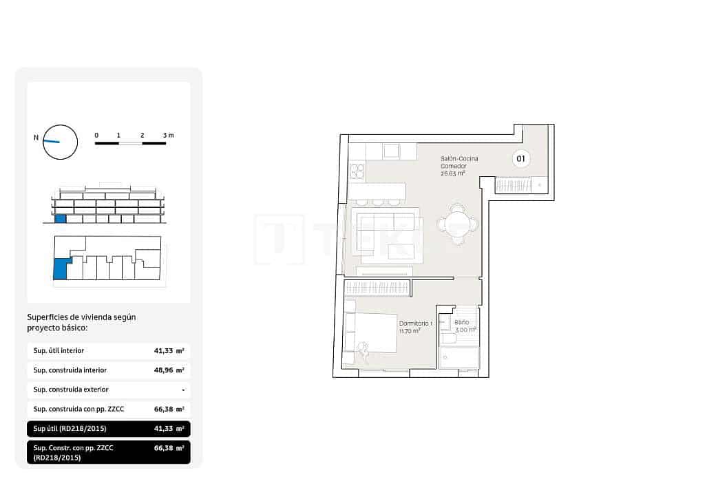 Piso de 2 habitaciones en Torre de Benagalbon en venta con piscina - 422.000 € (Ref: 9646478)