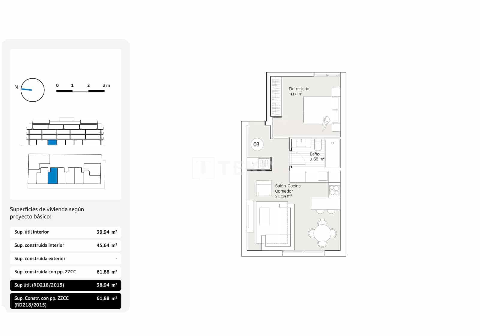 2 camera da letto Appartamento in vendita in Torre de Benagalbon con piscina - 557.000 € (Rif: 9646479)
