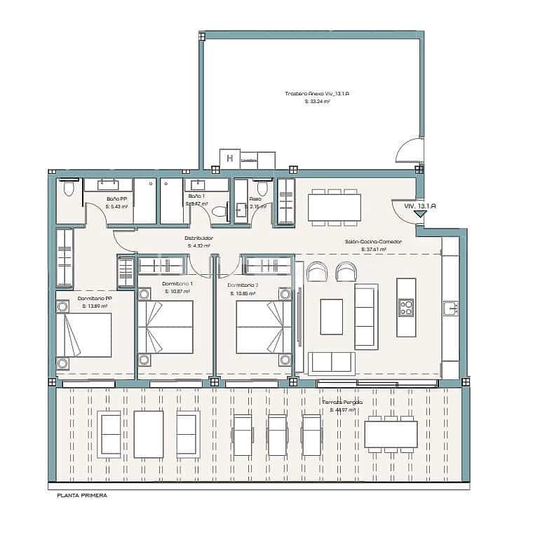 1 sovrum Lägenhet till salu i El Paraiso med pool - 469 000 € (Ref: 9650902)