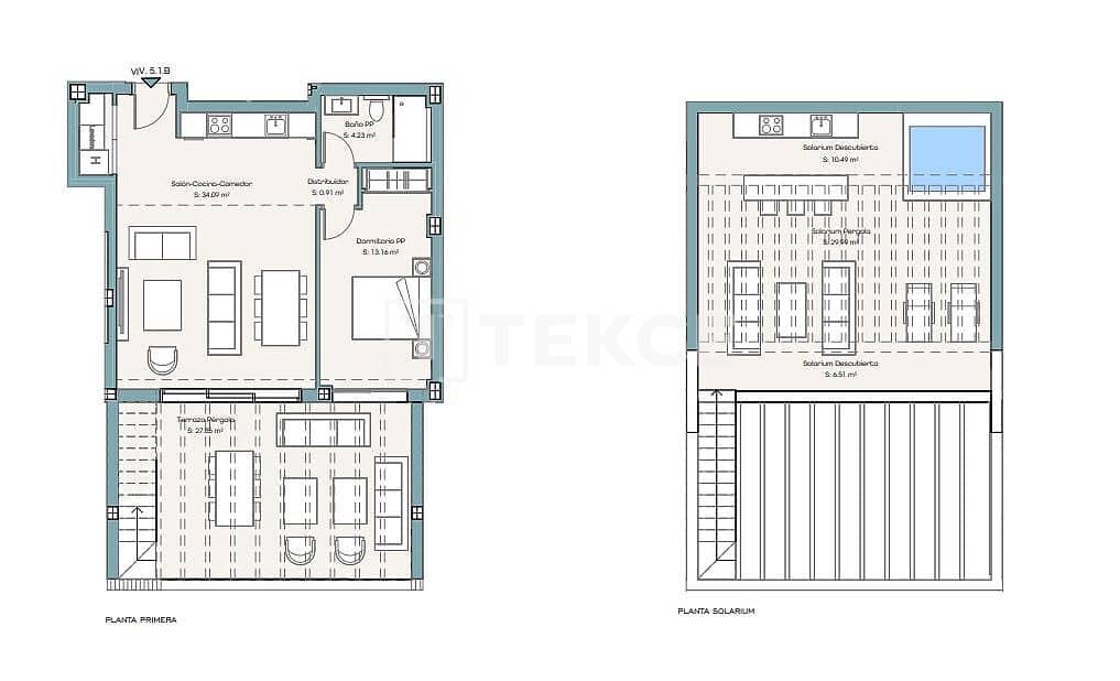 1 sovrum Lägenhet till salu i El Paraiso med pool - 469 000 € (Ref: 9650902)