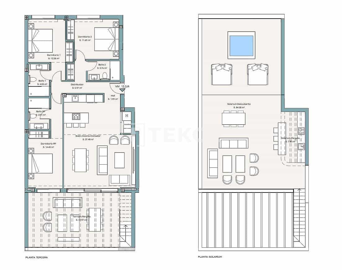 1 sovrum Lägenhet till salu i El Paraiso med pool - 469 000 € (Ref: 9650902)