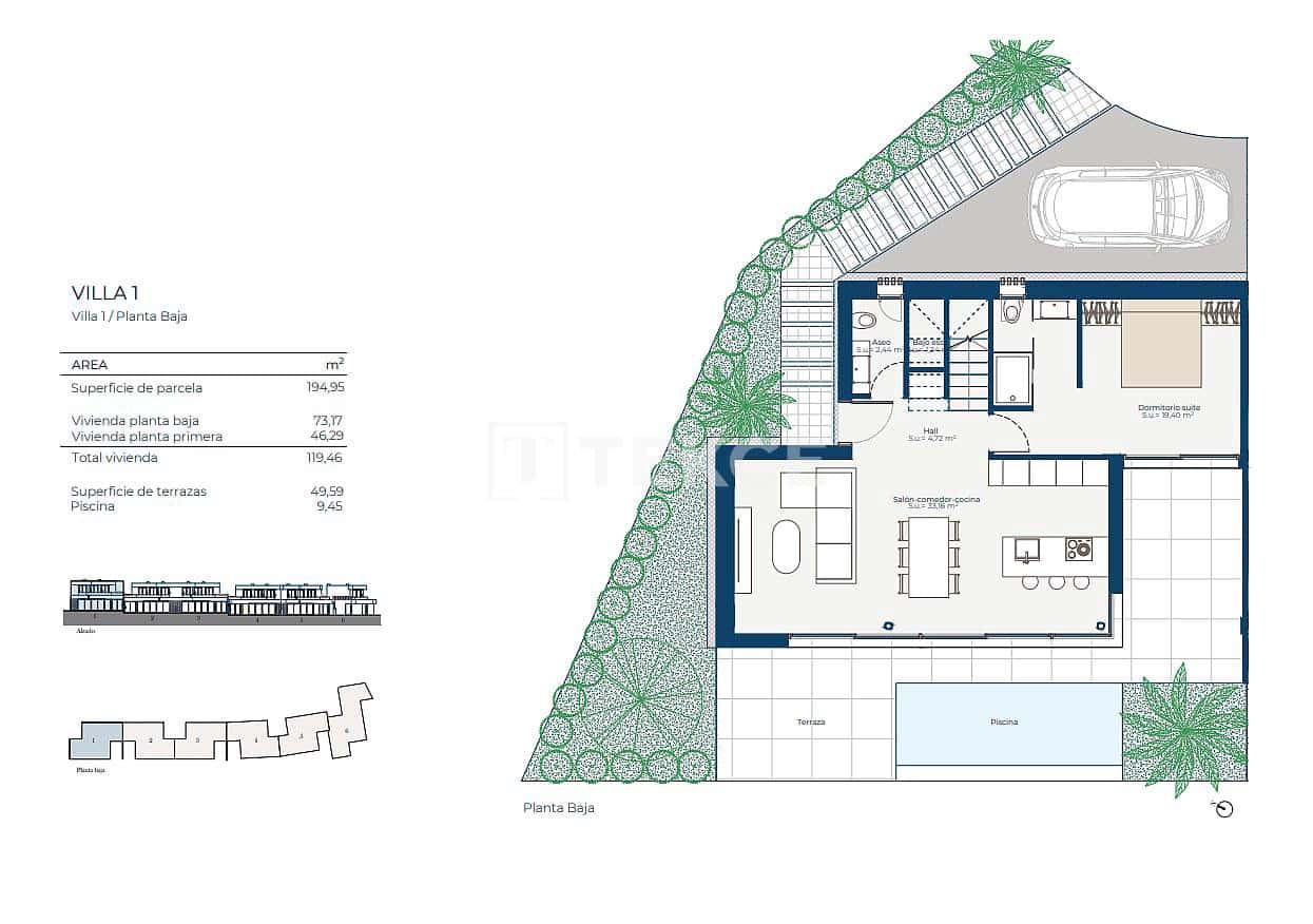 Chalet de 3 habitaciones en Cañada de San Pedro en venta con piscina - 595.000 € (Ref: 9665612)