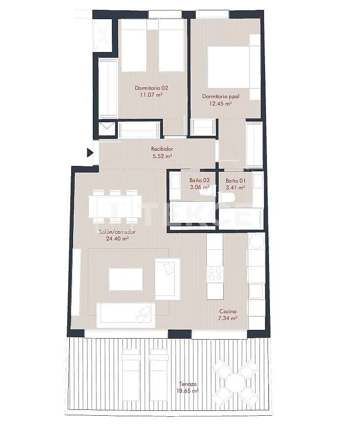 2 sypialnia Mieszkanie na sprzedaż w La Duquesa / Puerto de la Duquesa z basenem - 573 000 € (Ref: 9673588)