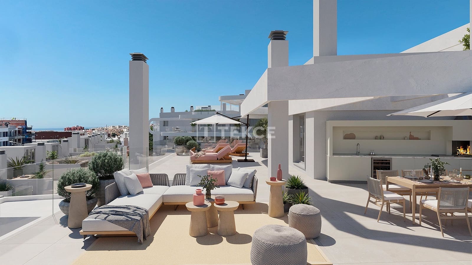 3 quarto Apartamento para venda em Estepona com piscina - 470 000 € (Ref: 9673595)