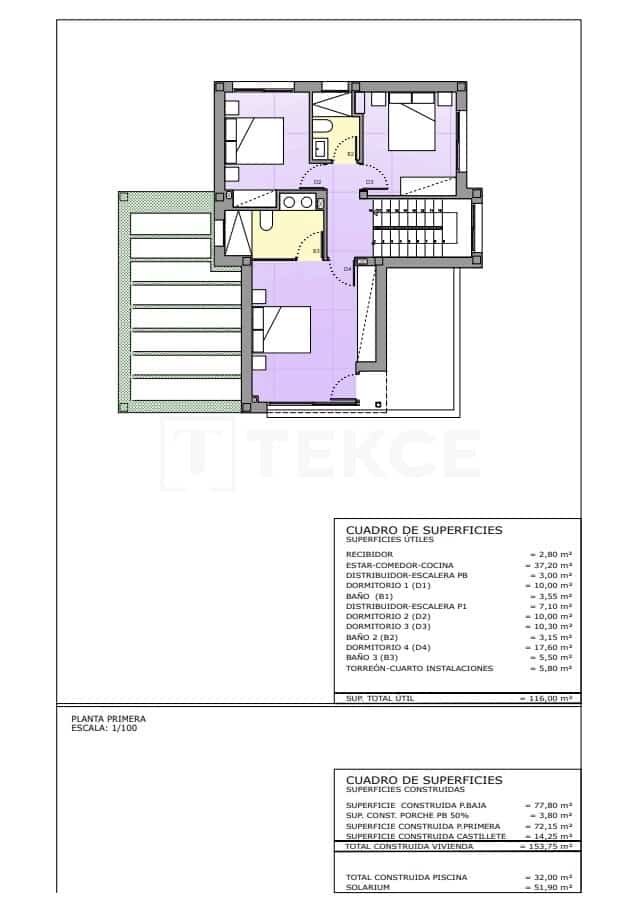 3 chambre Villa/Maison à vendre à La Manga del Mar Menor avec piscine - 595 000 € (Ref: 9714286)