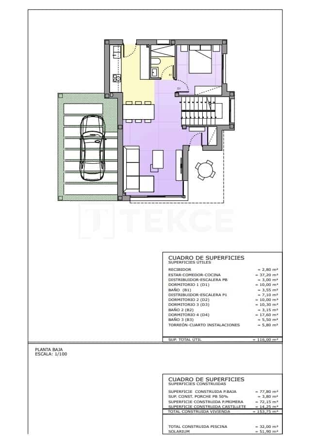 3 chambre Villa/Maison à vendre à La Manga del Mar Menor avec piscine - 595 000 € (Ref: 9714286)